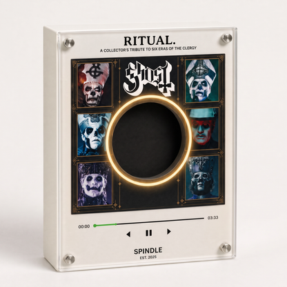 RITUAL glowing acrylic display - Ghost six eras